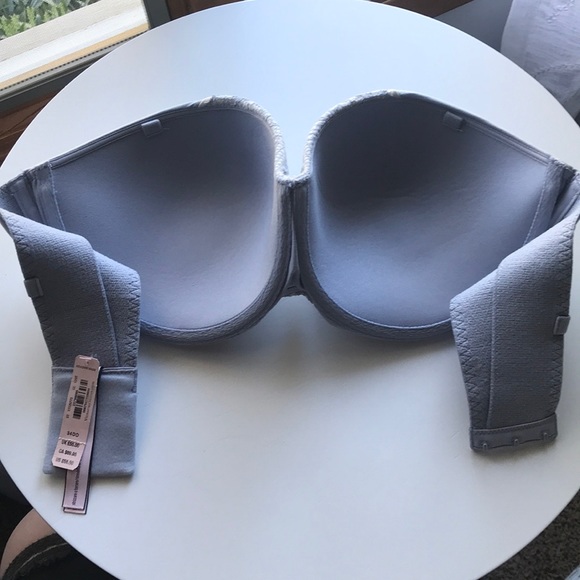 Blue Strapless Victoria’s Secret Bra - Picture 3 of 5